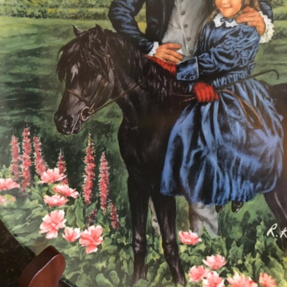 2/$40 Gone With the Wind Collection 'Bonnie and Rhett' Raymond Kursar - Picture 3 of 7